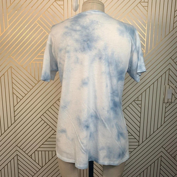 Chaser Rebel Rebel David Bowie Blue‎ Tie Dye Tee - Picture 9 of 11